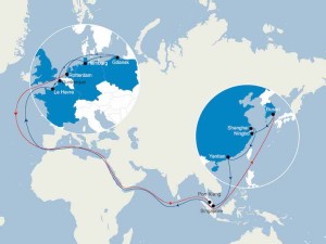 CMA CGM to enhance its FAL1 and FAL3 services connecting Asia with North Europe