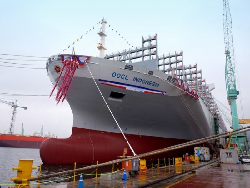 OOCL christens the last in latest series of ‘G-Class’ containerships