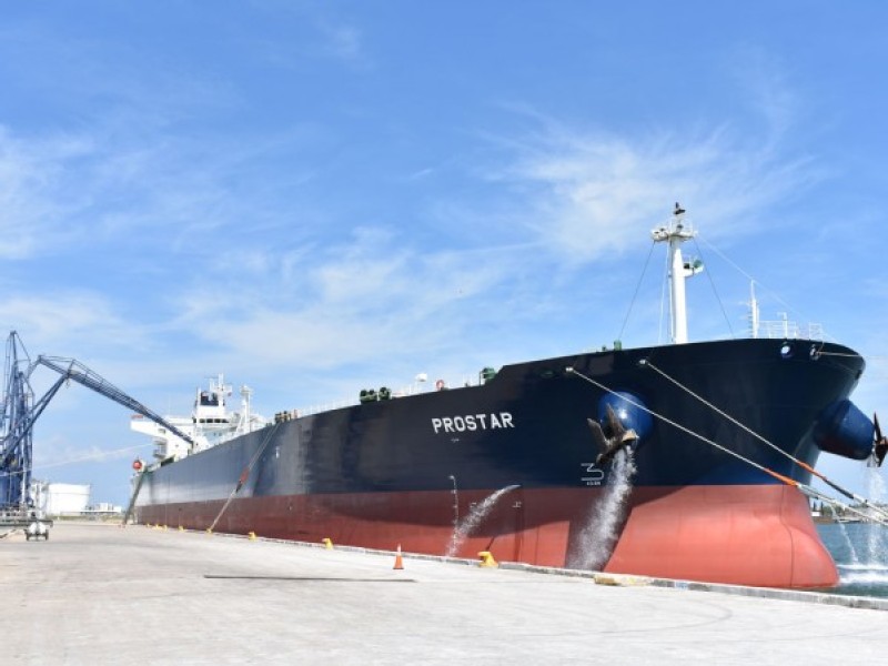 Port Canaveral is first North American call for new Aframax tanker
