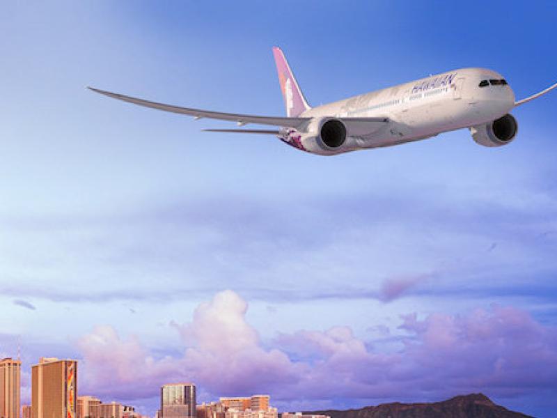 Boeing, Hawaiian Airlines Announce Purchase of 10 787 Dreamliners
