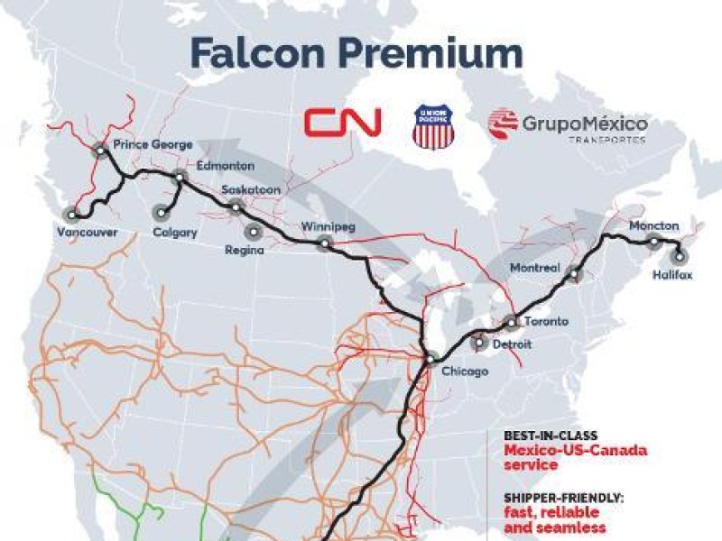 CN announces upgrade to Falcon Premium Intermodal Service