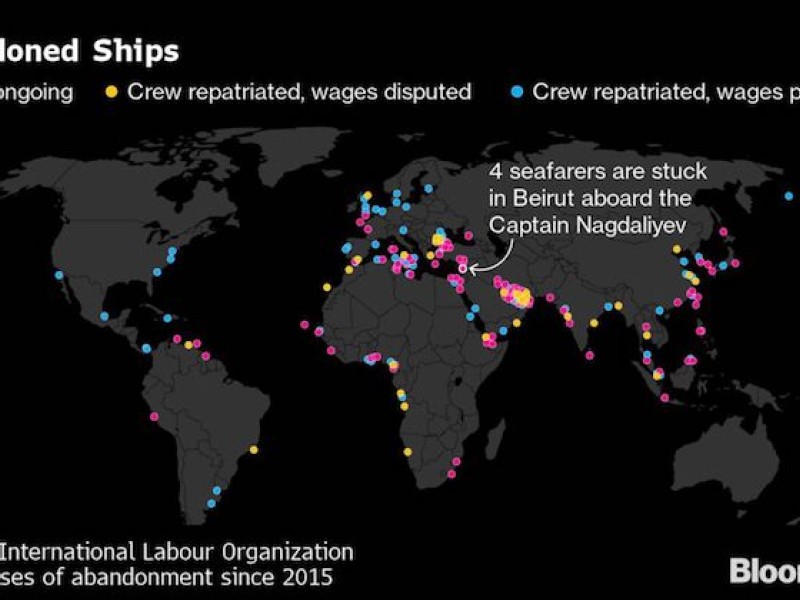 What happens when tycoons abandon their giant cargo ships