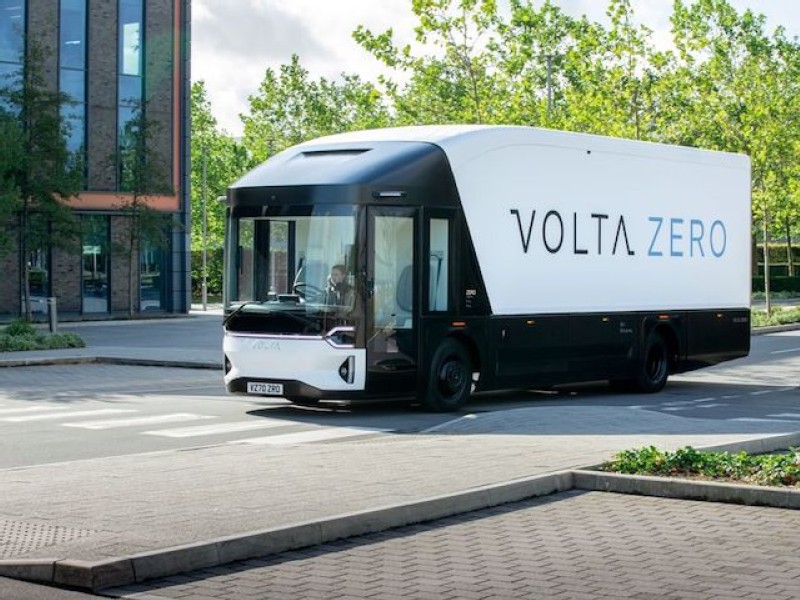 Swedish startup unveils electric truck design for London, Paris