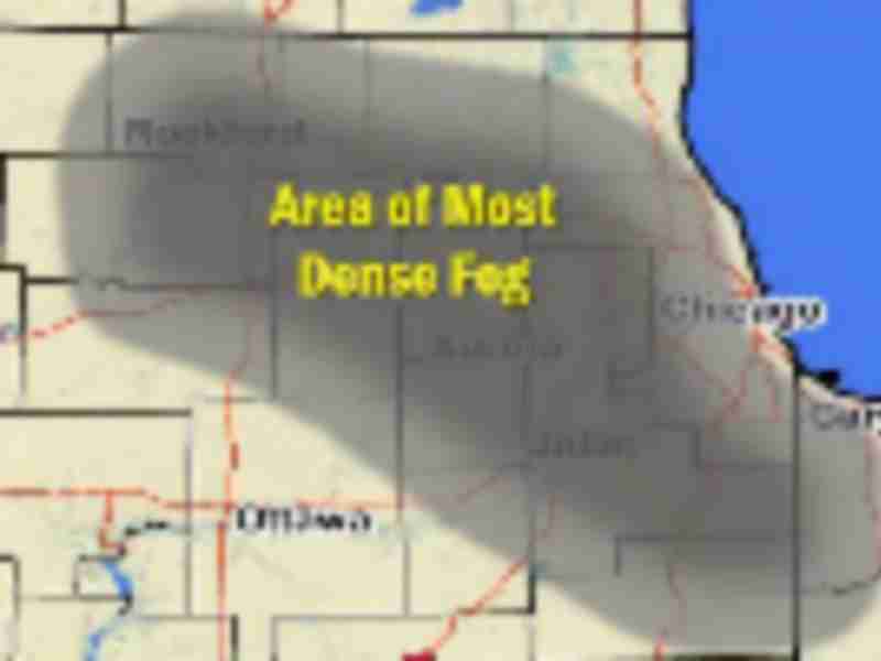 Dense Midwest fog scrubs flights in Chicago, enshrouds roads