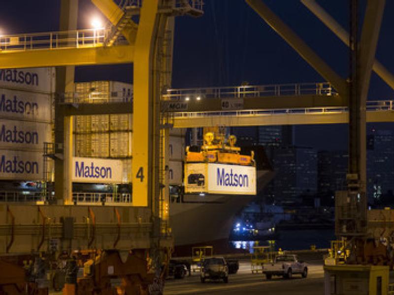 Matson prepared and positioned to deliver freight In Hawaii
