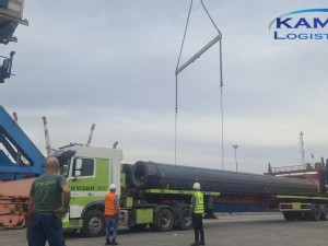 XLP member, Kamor Logistics Ltd. recently handled a dismantled jack up rig to The Netherlands