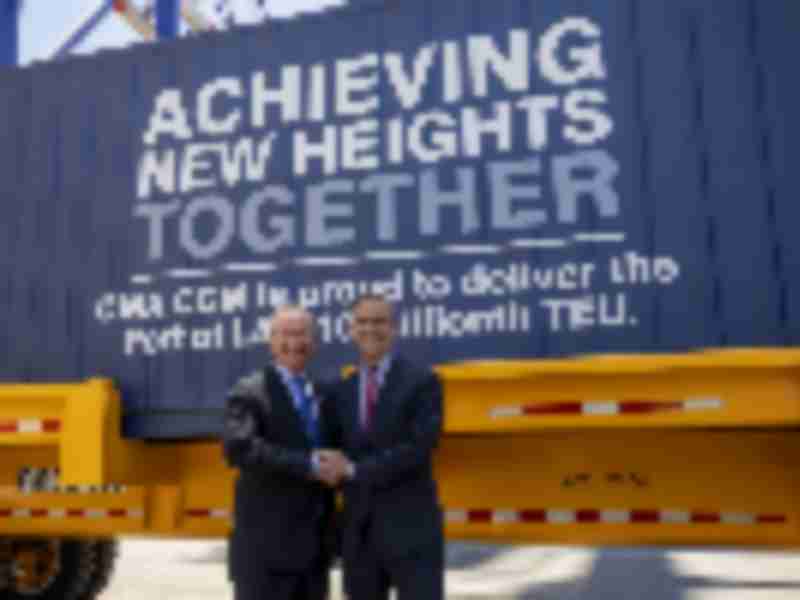 Port of Los Angeles surpasses 10 million containers in 12 months