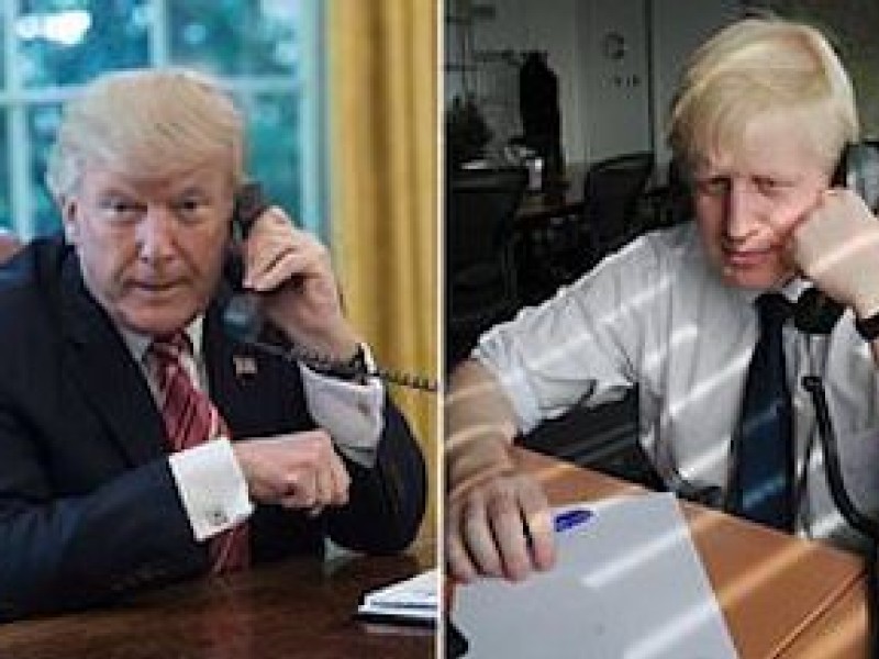 Trump attacked Johnson over Huawei in heated phone call