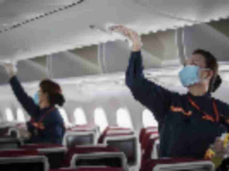 Airlines send in world’s strongest disinfectants to fight virus