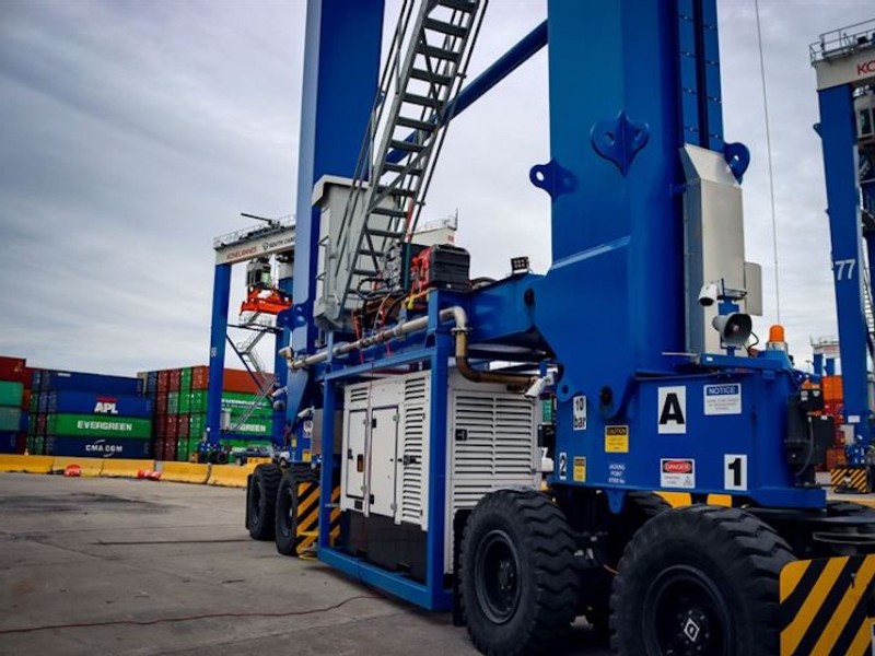 Konecranes wins first customer for EPA-approved new diesel-to-hybrid conversion technology
