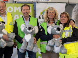 Air France KLM Martinair Cargo transports koalas to Ouwehands Zoo in the Netherlands