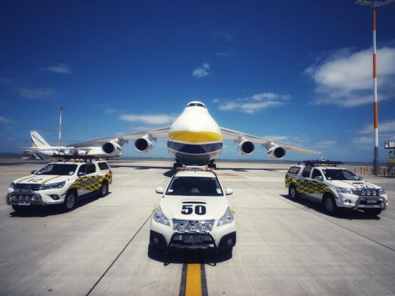 Antonov Airlines transports Taylor Swift concert equipment across Australia, New Zealand, and Japan