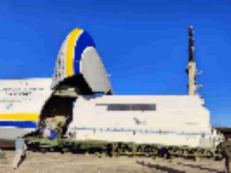 Antonov Airlines transports Maxar-built satellite launched by SpaceX 