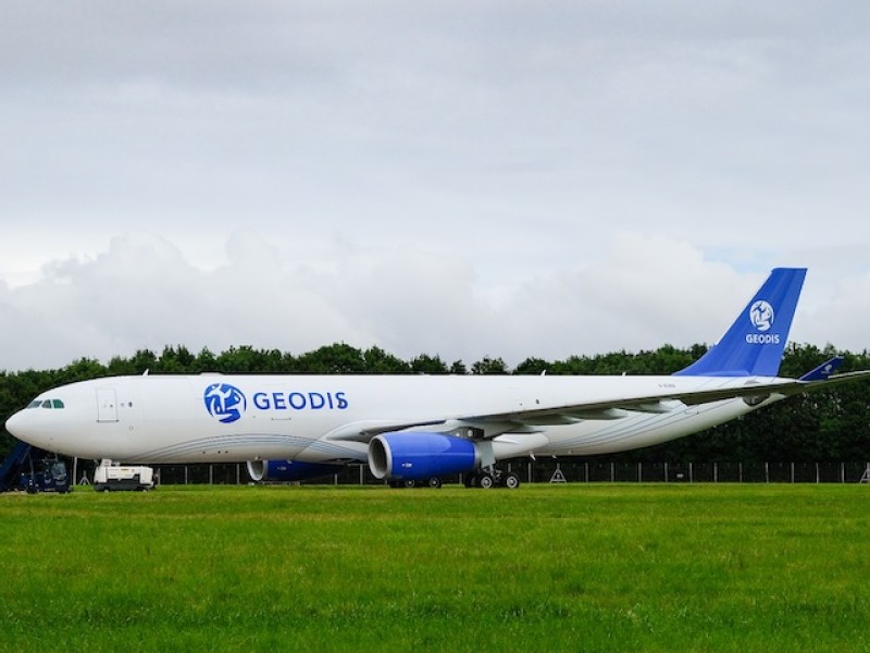 First GEODIS aircraft is taking off