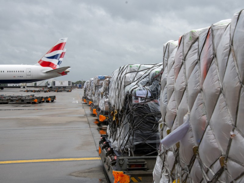  IAG Cargo continues with aid effort to India with flight carrying 5000 items of medical supplies