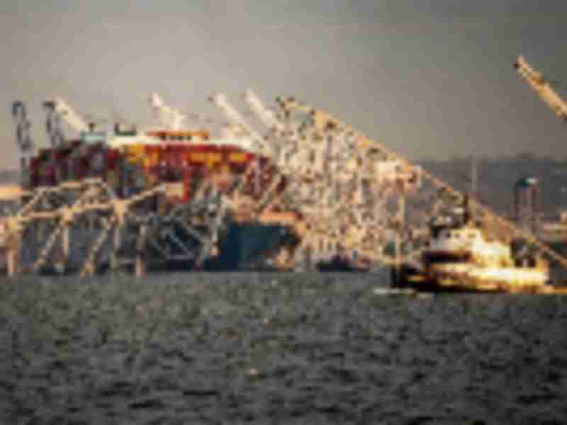 Baltimore bridge’s $2 billion rebuild starts with clearing ship