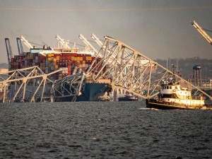 Baltimore Bridge collapse occurred after ship lost power multiple times
