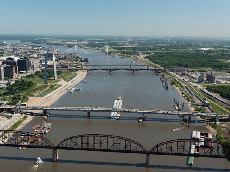 St. Louis region’s inland port system climbs to #2 spot for total tonnage