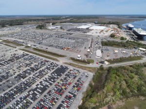 Georgia Ports auto volumes up 44 percent in April