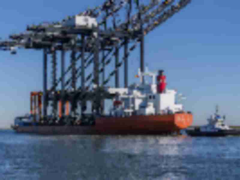Three new cranes arrive at Port Houston