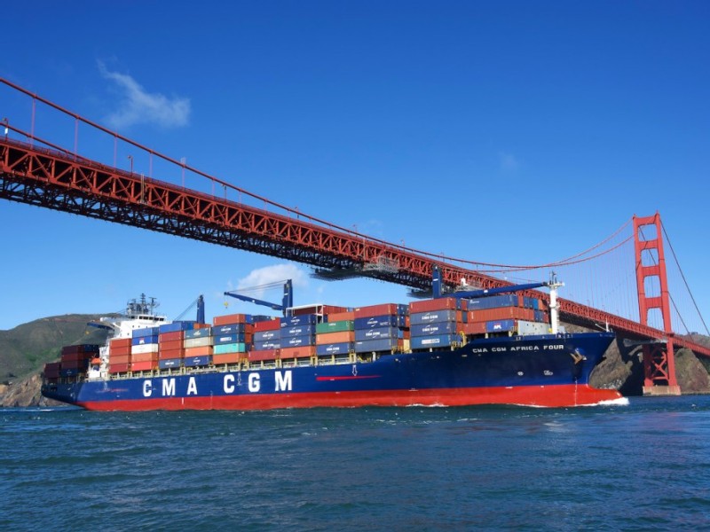 Port of Oakland welcomed CMA CGM’s first call Asia service