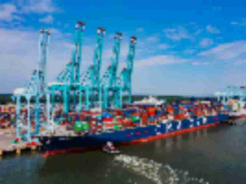 Another step forward for the Port of Virginia as it welcomes record-breaking box ship to Virginia International Gateway