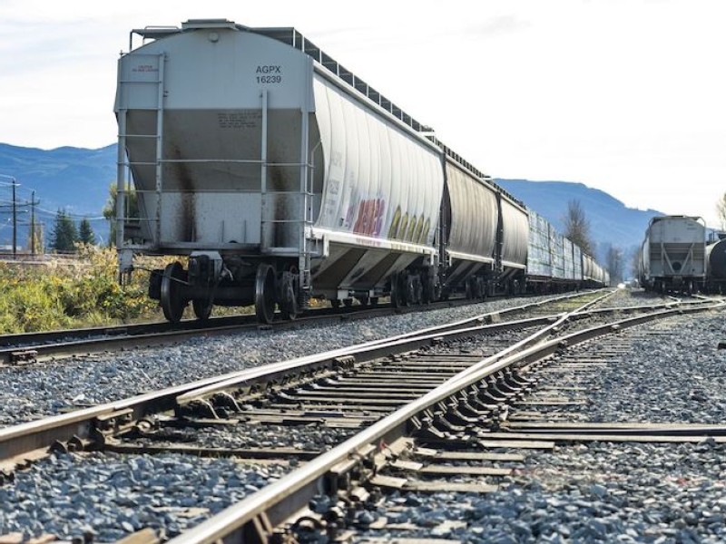 Much-needed Canada grain piles up amid rail bottleneck