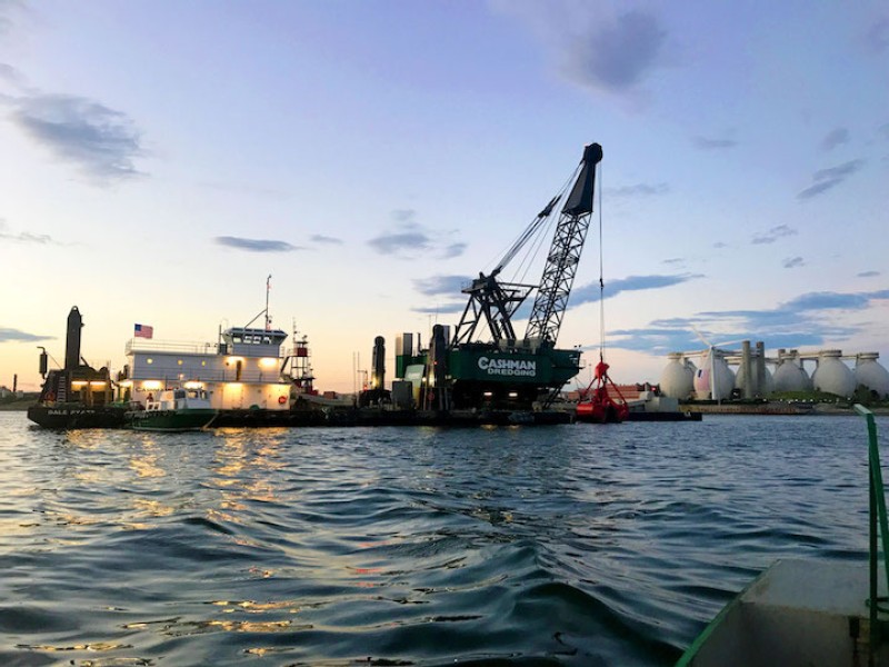 Cashman wraps up Boston Harbor Phase II dredging nearly one year ahead of schedule