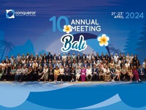 Conqueror Freight Network brings together over 120 logistics leaders in Bali to celebrate its 10th Annual Meeting
