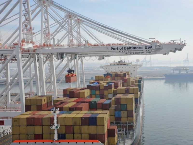 Ports America Chesapeake welcomes new on-dock rail at Seagirt Marine Terminal