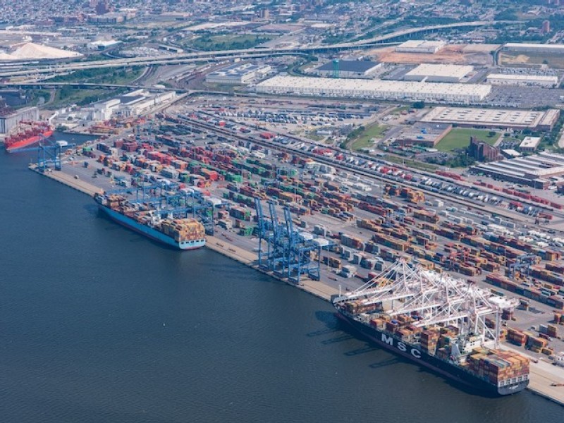 Port of Baltimore gets new container service originating in Southeast Asia