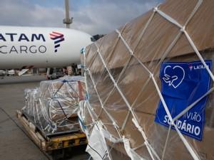 LATAM group and UNHCR begin transporting 200 modular houses to Brazil in a humanitarian aid effort for Rio Grande do Sul