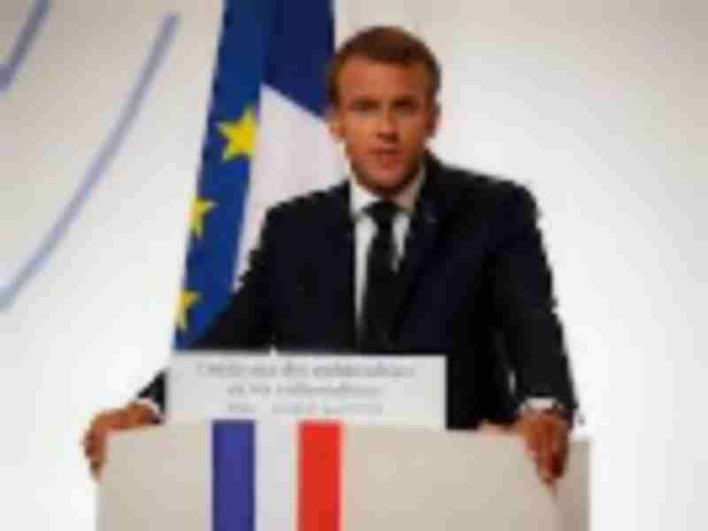 Macron urges EU to boost defense, finance autonomy from US