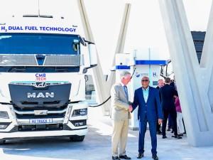 Cleanergy Solutions Namibia hosts distinguished guests: H.M. the King of the Belgians and H.E. President of the Republic of Namibia