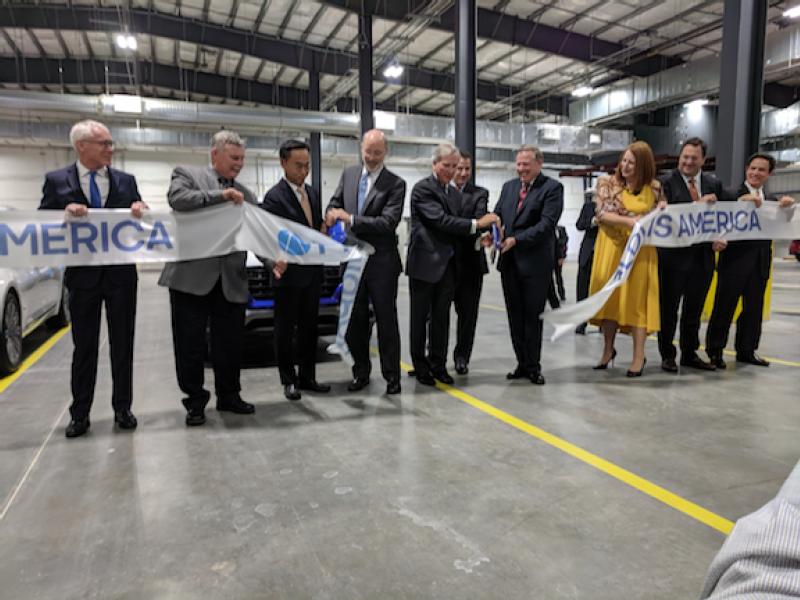 PhilaPort and partners Glovis America, Inc. celebrate opening of the Southport Auto Terminal and VPC