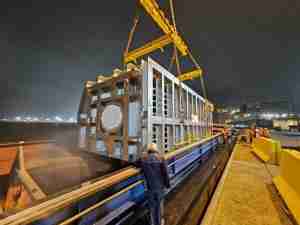 XLP Members,  Intermodal Forwarding transports four industrial ovens to France with DREWES LOGISTICS BV