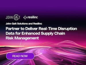 John Galt Solutions and Resilinc partner to deliver real-time disruption data for enhanced supply chain risk management 