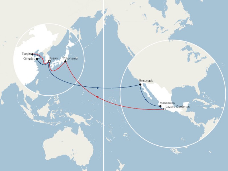 CMA CGM to launch M2X - Mexico Express service connecting Far East to Mexico