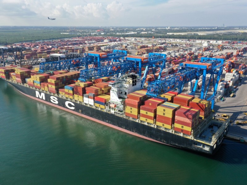 Record-breaking cargo moves at Port Everglades