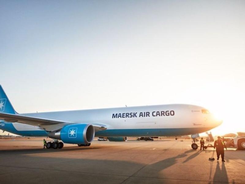 A.P. Moller - Maersk launches new U.S.-China air cargo link