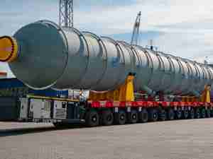 CF&S Estonia organize reloading metal reactor in Paldiski