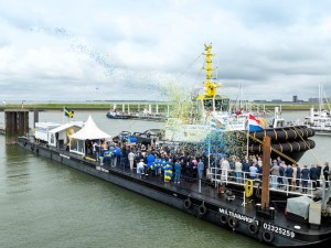 A new addition to the Multraship fleet with the naming of the Damen ASD Tug 3212 MULTRATUG 35 