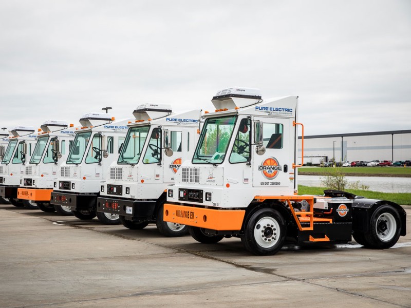 Orange EV Takes its Electric Yard Truck Rental Program Nationwide