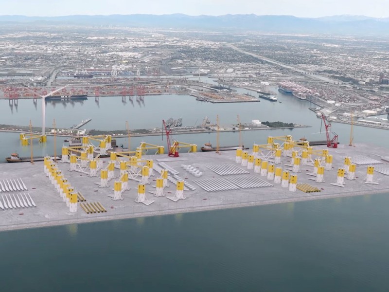 California ports gear up to build offshore wind ports