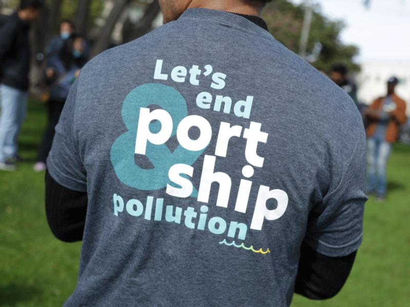 Pacific Environments “Ports for People” campaign calling on Long Beach to stop fossil gas at the port