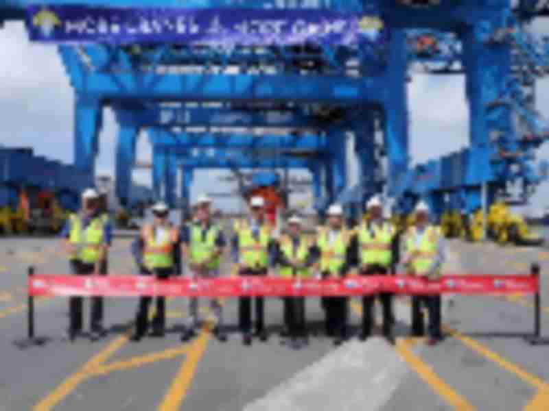 Port Everglades marks commissioning of new container cranes