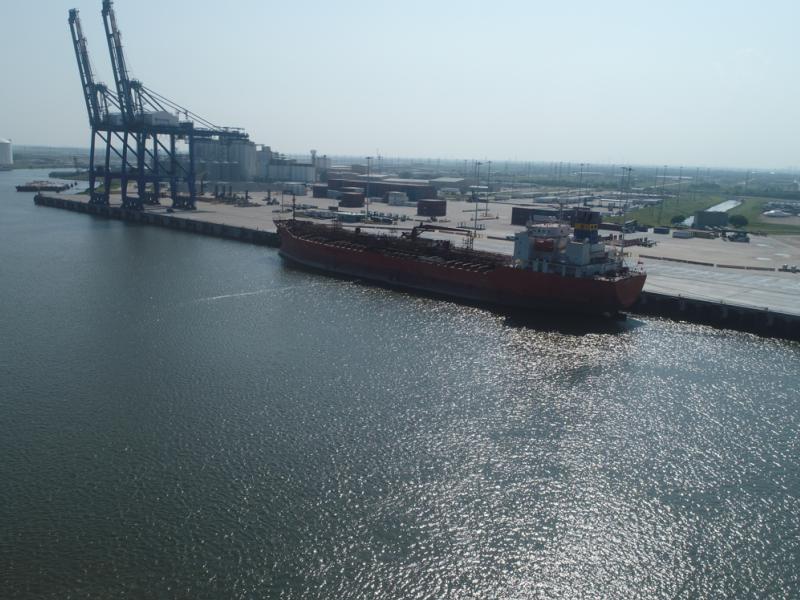 McCarthy completes largest public port project on Texas coast - Port Freeport Berth 8