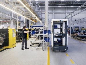 MAN automates production logistics with 12 Magazino SOTO robots
