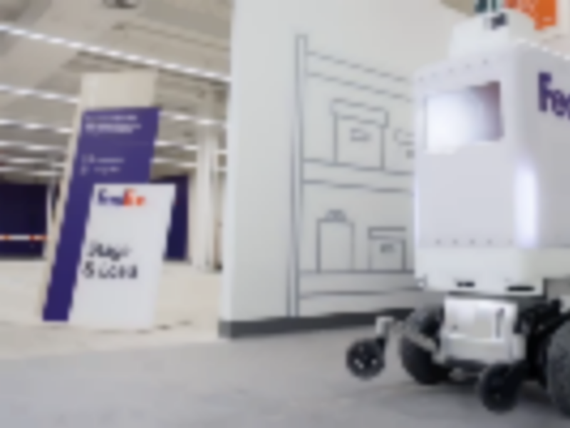 Stair-climbing robot is hitting streets in FedEx delivery test