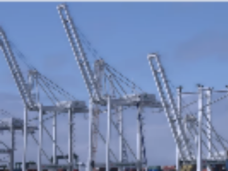 North America’s tallest cranes rise at the Port of Oakland